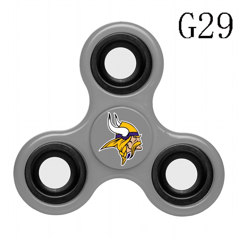 USA football 3 way fidget spinner-210